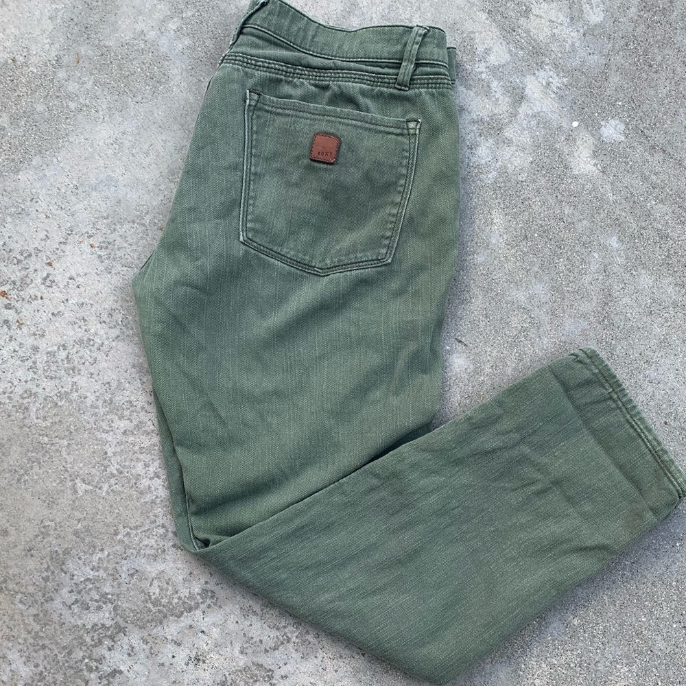 Roxy Jeans Olive Denim Jean